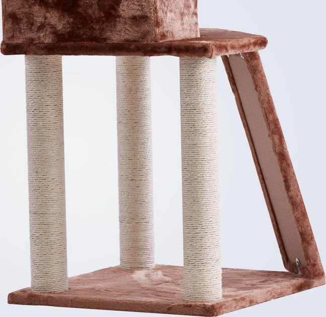 Frisco 52-in Faux Fur Cat Tree & Condo 7 Frisco 52-in Faux Fur Cat Tree & Condo - Image 5