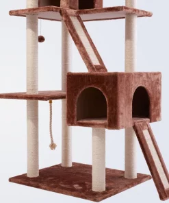 Frisco 72-in Large Base Faux Fur Cat Tree & Condo -Frisco Sales 2024 101809 PT4. SY630 V1584452718