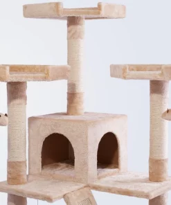 Frisco 72-in Faux Fur Cat Tree & Condo -Frisco Sales 2024 101811 PT2. SY630 V1584452111