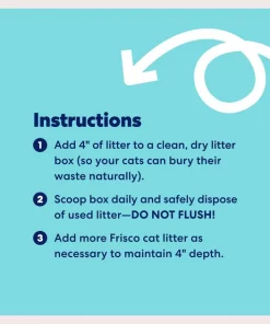 Frisco Multi-Cat Unscented Clumping Clay Cat Litter -Frisco Sales 2024 103790 PT5. SY630 V1657654928