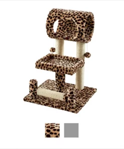 Frisco 28-in Faux Fur Cat Tree -Frisco Sales 2024 105072 PT5. SY630 V1584453163