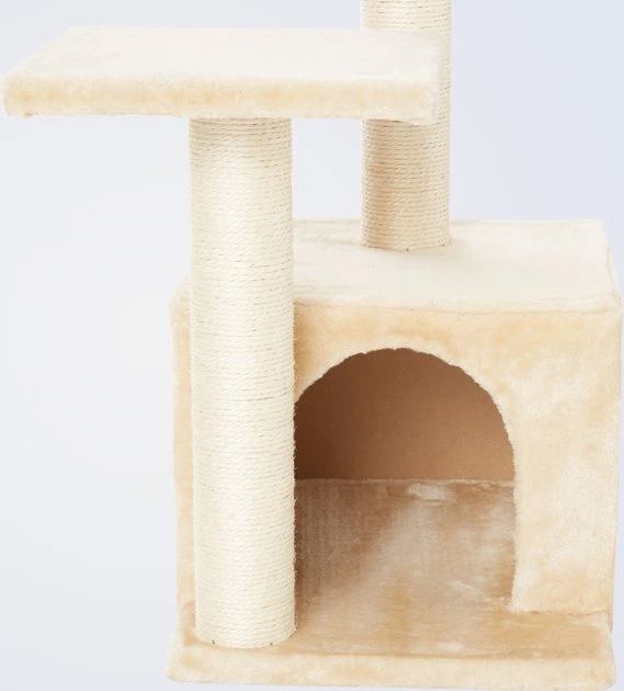 Frisco 28-in Faux Fur Cat Tree & Condo 6 Frisco 28-in Faux Fur Cat Tree & Condo - Image 4