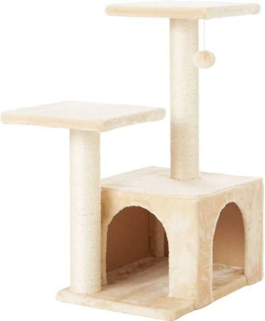 Frisco 28-in Faux Fur Cat Tree & Condo 8 Frisco 28-in Faux Fur Cat Tree & Condo - Image 6