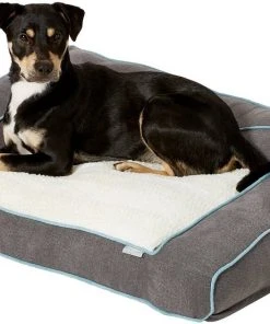 Frisco Plush Orthopedic Bolster Dog Bed w/Removable Cover -Frisco Sales 2024 129509 PT4. SY630 V1578442715