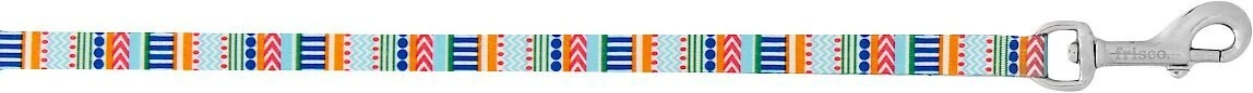 Frisco Patterned Polyester Dog Leash, Geo Graphic Print, X-Small: 6-ft long, 3/8-in wide Frisco Patterned Polyester Dog Leash -Frisco Sales 2024 137711 PT2. SY630 V1528228339