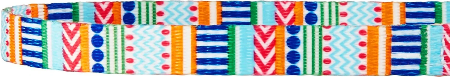 Frisco Patterned Polyester Dog Collar, Geo Graphic Print, X-Small: 8 to 12-in neck, 3/8-in wide Frisco Patterned Polyester Dog Collar -Frisco Sales 2024 137737 PT4. SY630 V1620685360