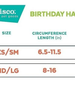 Frisco Birthday Cake Dog & Cat Hat -Frisco Sales 2024 139518 PT2. SY630 V1540415832