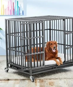 Frisco Ultimate Heavy Duty Steel Metal Single Door Dog Crate