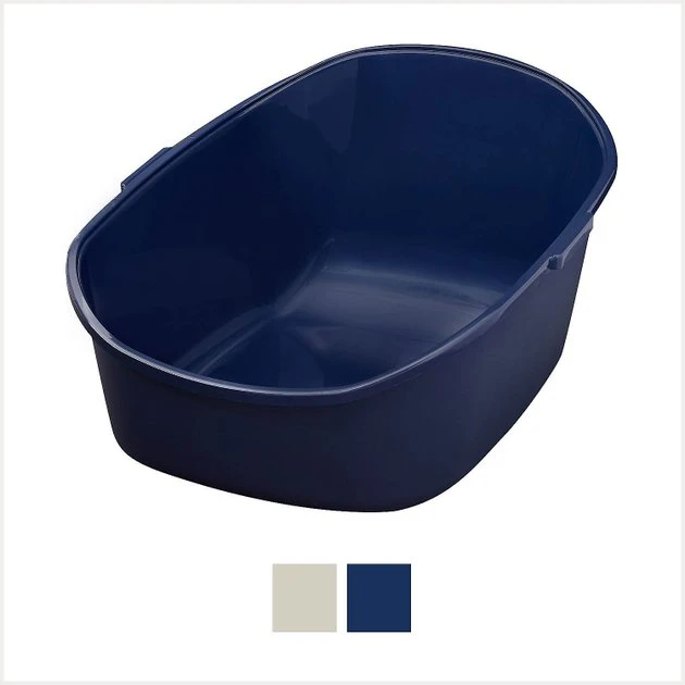 Frisco High Back Cat Litter Box, Navy, Extra Large 23-in Frisco High Back Cat Litter Box, Extra Large 23-in -Frisco Sales 2024 141374 PT1. SY630 V1565284927