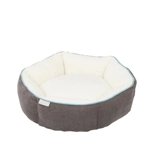 Frisco Sherpa Hexagon Bolster Cat & Dog Bed, Gray, Small Frisco Sherpa Hexagon Bolster Cat & Dog Bed -Frisco Sales 2024 144813 PT2. SY630 V1566404009
