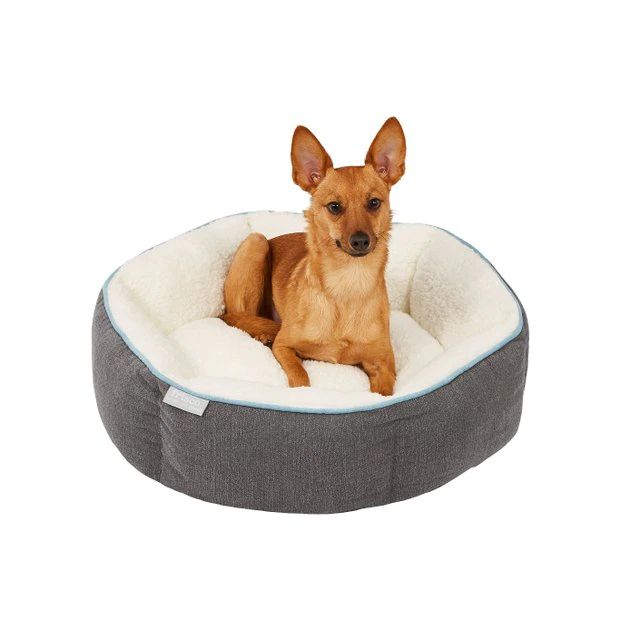Frisco Sherpa Hexagon Bolster Cat & Dog Bed, Gray, Small Frisco Sherpa Hexagon Bolster Cat & Dog Bed -Frisco Sales 2024 144813 PT4. SY630 V1578442740