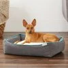 Frisco Sherpa Orthopedic Bolster Cat & Dog Bed -Frisco Sales 2024 144819 MAIN. SY630 V1575904998