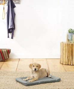 Frisco Dog Crate Mat, Dark Gray