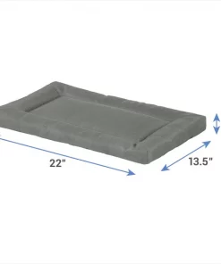 Frisco Dog Crate Mat, Dark Gray -Frisco Sales 2024 144844 PT3. SY630 V1578443124