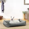 Frisco Rectangular Bolster Dog Bed w/Removable Cover, Dark Gray 1 Frisco Rectangular Bolster Dog Bed w/Removable Cover, Dark Gray -Frisco Sales 2024 144865 MAIN. SY630 V1566404860