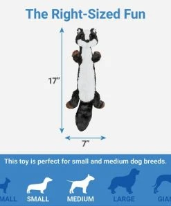 Frisco Skinny Plush Squeaking Skunk Dog Toy -Frisco Sales 2024 147047 PT2. SY630 V1539205485