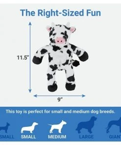 Frisco Plush with Inside Rope Squeaking Cow Dog Toy 9 Frisco Plush with Inside Rope Squeaking Cow Dog Toy -Frisco Sales 2024 147063 PT3. SY630 V1542751616