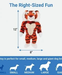 Frisco Muscle Plush Squeaking Tiger Dog Toy 4 Frisco Muscle Plush Squeaking Tiger Dog Toy -Frisco Sales 2024 147080 PT2. SY630 V1539206010