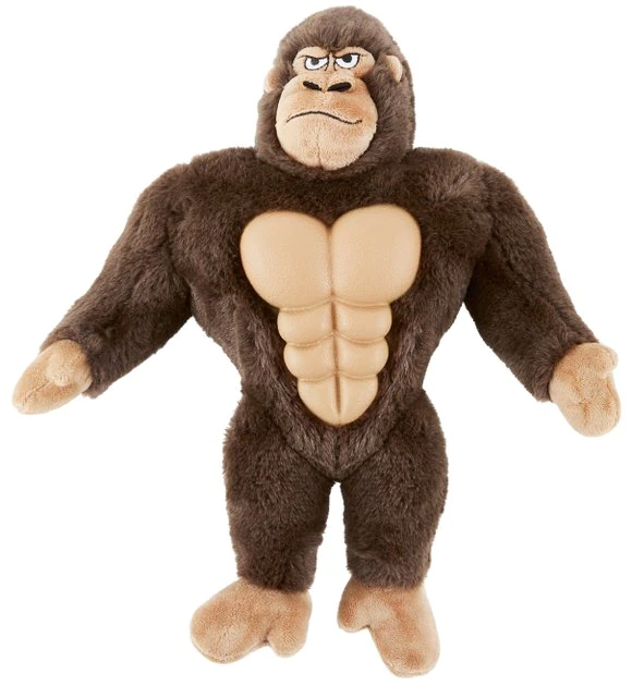 Frisco Muscle Plush Squeaking Gorilla Dog Toy 3 Frisco Muscle Plush Squeaking Gorilla Dog Toy