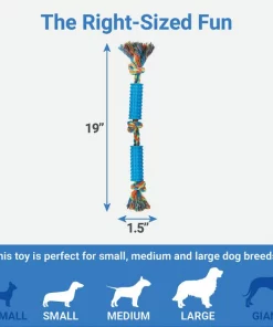 Frisco Rope with Double Handle Grip Dog Toy -Frisco Sales 2024 147106 PT2. SY630 V1539206420