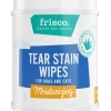 Frisco Moisturizing Tear Stain Wipes with Aloe for Dogs & Cats 2 Frisco Moisturizing Tear Stain Wipes with Aloe for Dogs & Cats -Frisco Sales 2024 152585 MAIN. SY630 V1551302973