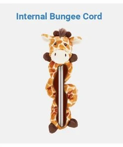 Frisco Bungee Plush Squeaking Giraffe Dog Toy -Frisco Sales 2024 152822 PT2. SY630 V1549657994