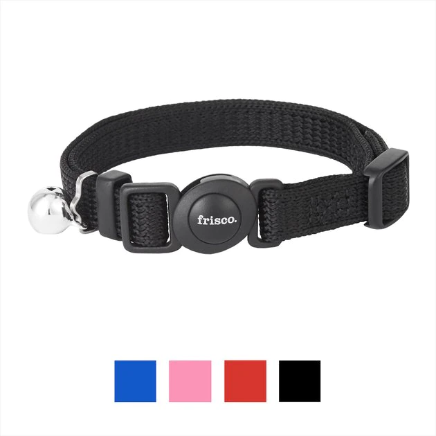 Frisco Nylon Breakaway Cat Collar with Bell 3 Frisco Nylon Breakaway Cat Collar with Bell