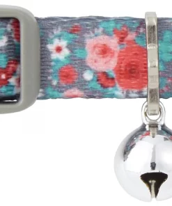 Frisco Rose Polyester Breakaway Cat Collar with Bell -Frisco Sales 2024 153160 PT2. SY630 V1568380029