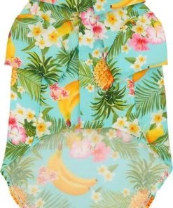 Frisco Pineapple Hawaiian Camp Dog & Cat Shirt -Frisco Sales 2024 153596 PT4. SY630 V1644879467
