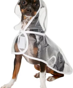 Frisco Clear Vinyl Dog Raincoat