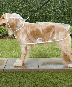 Frisco Clear Vinyl Dog Raincoat -Frisco Sales 2024 153748 PT5. SY630 V1553629956