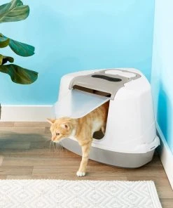 Frisco Flip Top Hooded Corner Cat Litter Box, Large, 21-in 9 Frisco Flip Top Hooded Corner Cat Litter Box, Large, 21-in -Frisco Sales 2024 155656 PT3. SY630 V1552410160