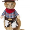 Frisco Front Walking Cowboy Dog & Cat Costume