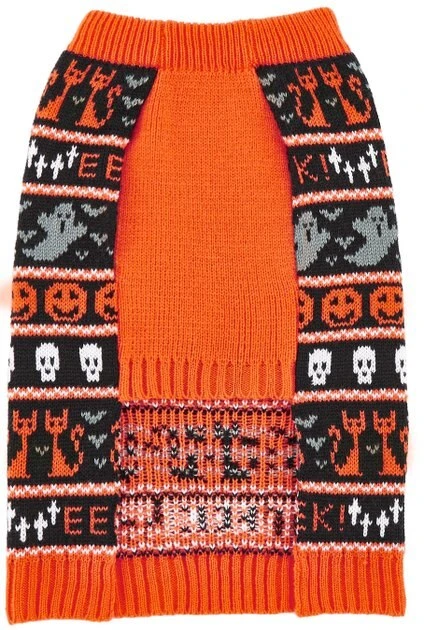 Frisco Halloween Fair Isle Dog & Cat Sweater 7 Frisco Halloween Fair Isle Dog & Cat Sweater - Image 5