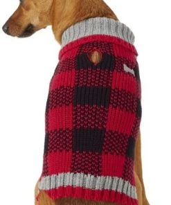 Frisco Buffalo Plaid Dog & Cat Sweater