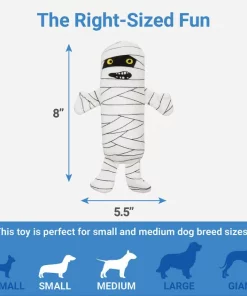 Frisco Halloween Living Dead Monsters Plush Squeaky Dog Toy, 3 count -Frisco Sales 2024 161345 PT1. SY630 V1563230367