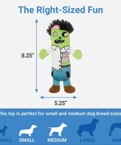 Frisco Halloween Living Dead Monsters Plush Squeaky Dog Toy, 3 count -Frisco Sales 2024 161345 PT2. SY630 V1563230332