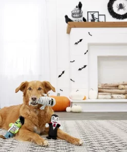 Frisco Halloween Living Dead Monsters Plush Squeaky Dog Toy, 3 count -Frisco Sales 2024 161345 PT4. SY630 V1563230352
