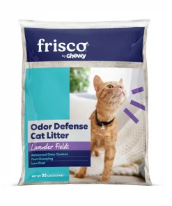 Frisco Odor Defense Lavender Fields Scented Clumping Clay Cat Litter