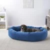 Frisco Velvet Round Bolster Dog Bed w/Removable Cover 2 Frisco Velvet Round Bolster Dog Bed w/Removable Cover -Frisco Sales 2024 165319 Main. SY630 V1568211780