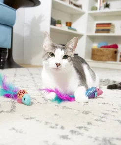 Frisco Sparkle Fish Cat Toy with Catnip, 2-Pack -Frisco Sales 2024 166361 PT2. SY630 V1573665203