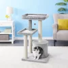 Frisco 42-in Heavy Duty Faux Fur Cat Tree & Condo -Frisco Sales 2024 169398 MAIN. SY630 V1584451001
