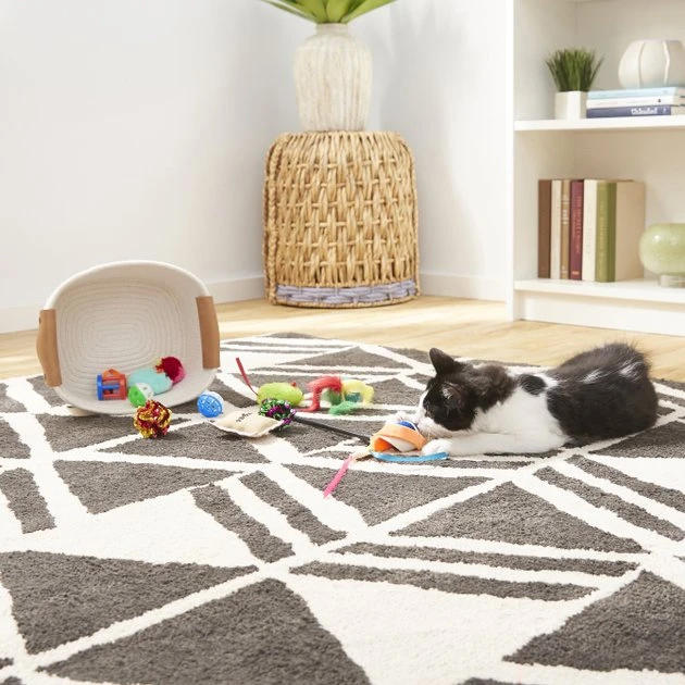 Frisco Plush, Teaser & Ball Variety Pack Cat Toy with Catnip, 12 count 5 Frisco Plush, Teaser & Ball Variety Pack Cat Toy with Catnip, 12 count - Image 3