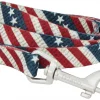 Frisco American Flag Polyester Dog Leash
