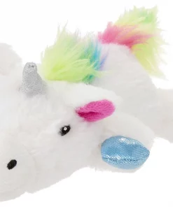 Frisco Mythical Mates Plush Squeaking Unicorn Dog Toy