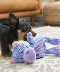Frisco Textured Plush Squeaking Hippo Dog Toy -Frisco Sales 2024 174697 PT2. SY630 V1573492384