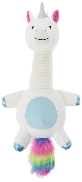 Frisco Bobberz Plush Squeaking Unicorn Dog Toy 3 Frisco Bobberz Plush Squeaking Unicorn Dog Toy