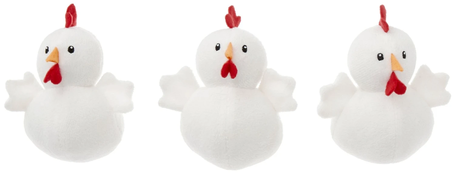 Frisco Hide & Seek Chicken Dog Toy Refills, 3-pack 3 Frisco Hide & Seek Chicken Dog Toy Refills, 3-pack