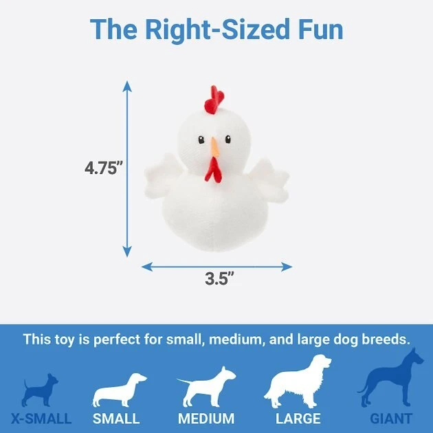 Frisco Hide & Seek Chicken Dog Toy Refills, 3-pack 4 Frisco Hide & Seek Chicken Dog Toy Refills, 3-pack - Image 2