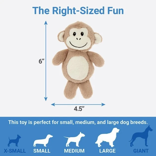 Frisco Hide & Seek Monkey Dog Toy Refills, 3-pack 4 Frisco Hide & Seek Monkey Dog Toy Refills, 3-pack - Image 2